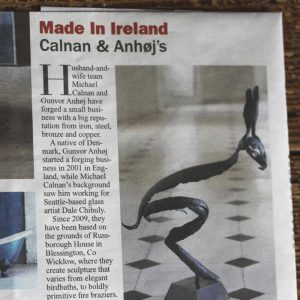 Calnan & Anhoj, Made in Ireland Sunday Business Post 2014