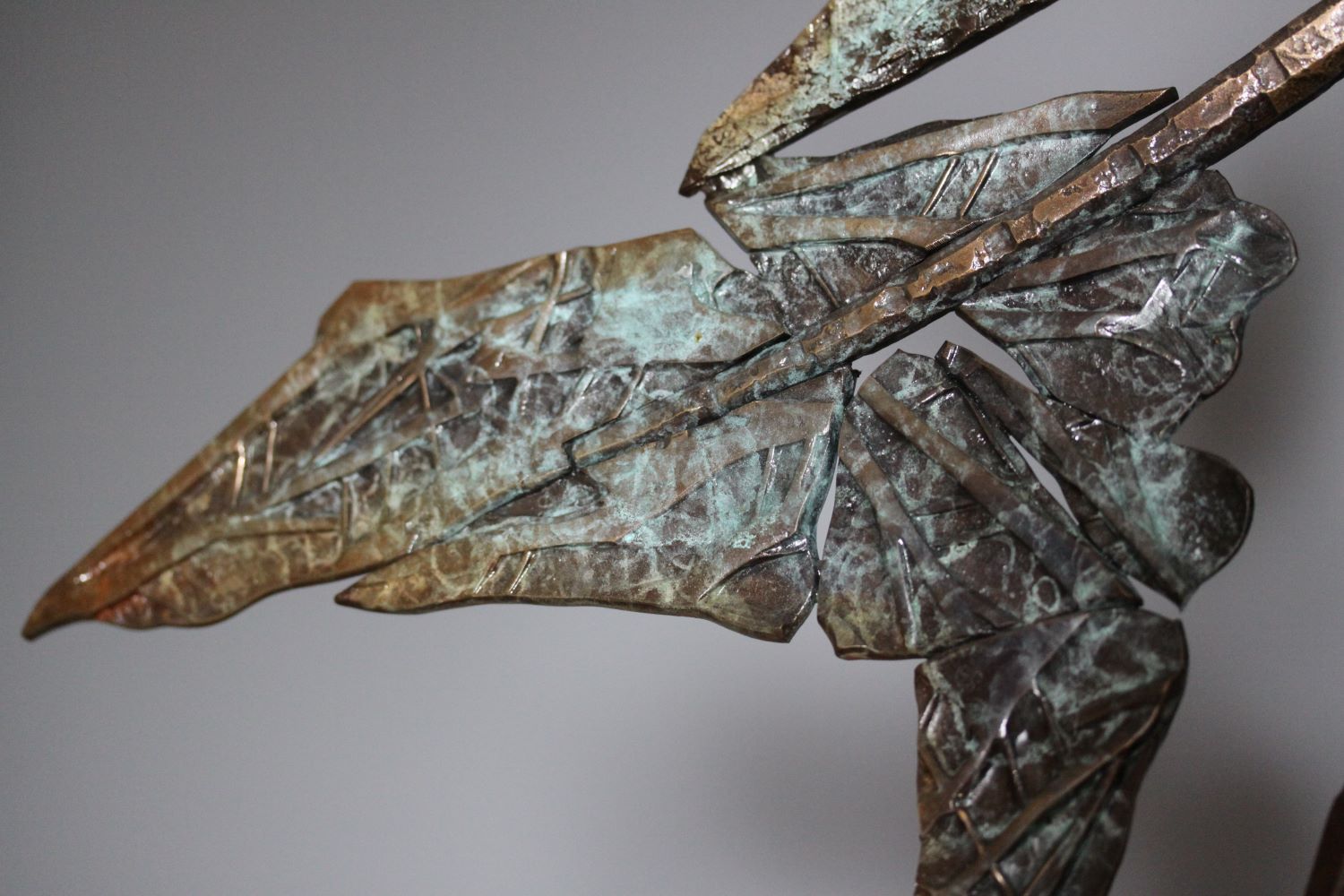 Big Leaf bronze sculpture by Gunvor Anhoj 5