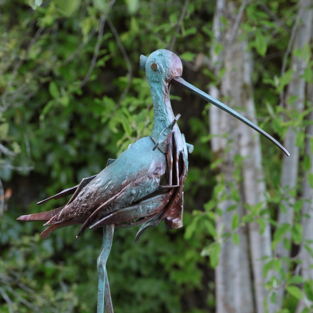 Curlew sculpture by Michael Calnan
