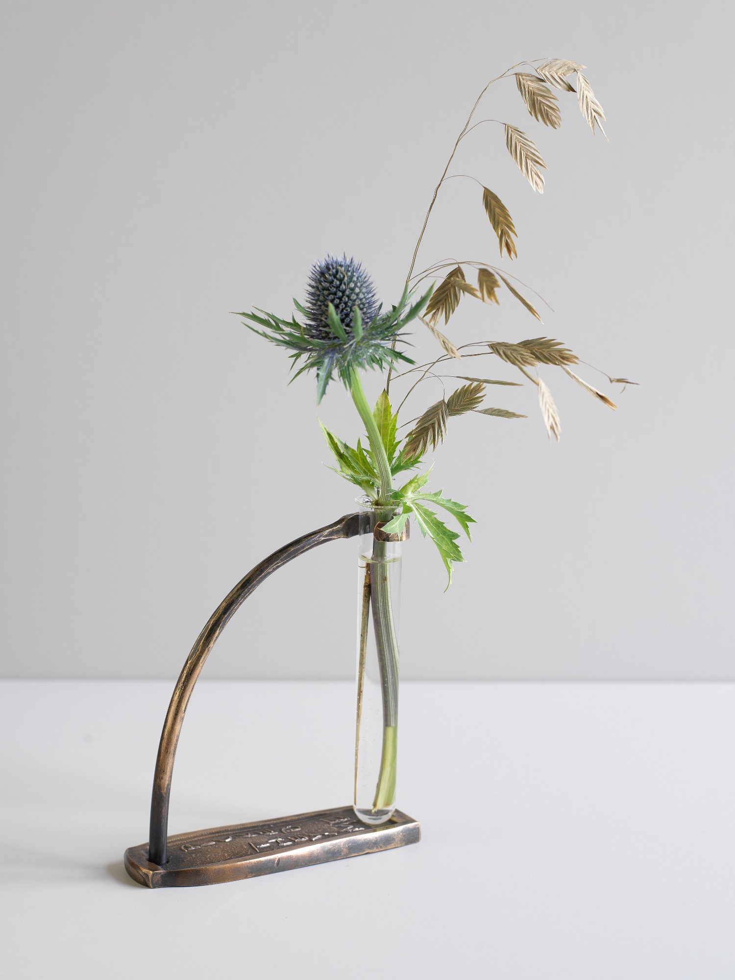 They Picked Me, bronze single stem vase by Michael Calnan 1. Photo Richard Johnston.